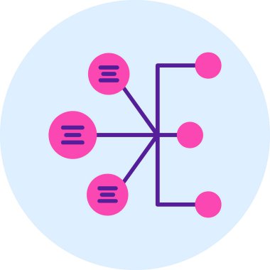 şebeke. Web simgesi basit illüstrasyon