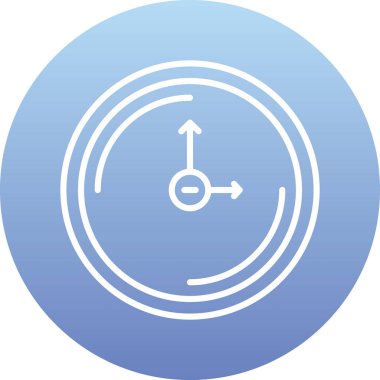 Eşsiz Pusula Vektörü Kabartma Simgesi