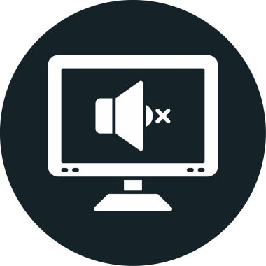 izleyici vektör simgesi modern basit çizim tasarımı