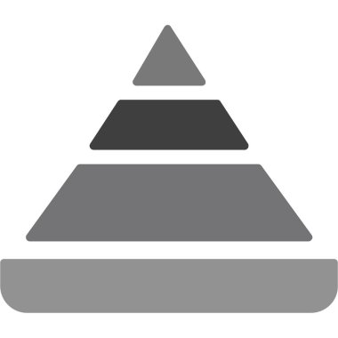 piramit piramit vektör simgesi