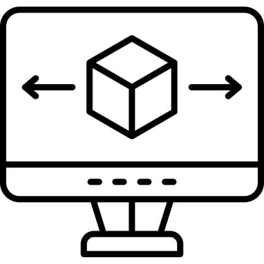 kutu simgesi, vektör illüstrasyonu