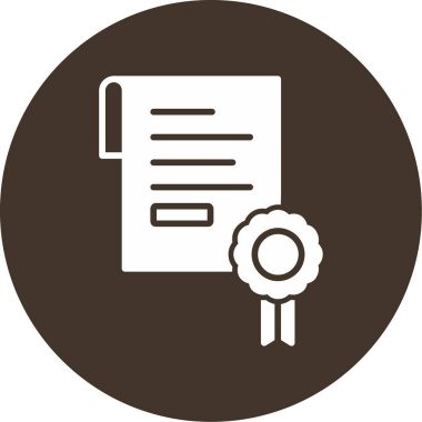 Rozet rozet simgesi taslak biçimi