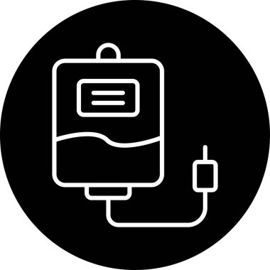 Pil simgesinin vektör illüstrasyonu