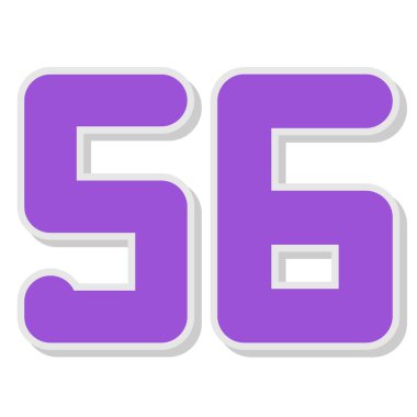 6 numara 5, tasarım ögesi, 5 6, 5 0, 6, 5 0, 5 - 5, 5 5, 5