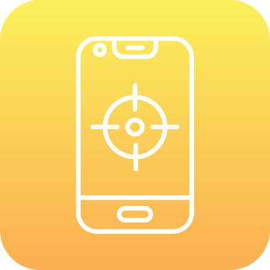 vektör çizim tasarım telefon simgesi