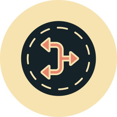 seo modern simgesinin vektör illüstrasyonu