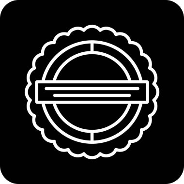 Gıda simgesinin vektör illüstrasyonu