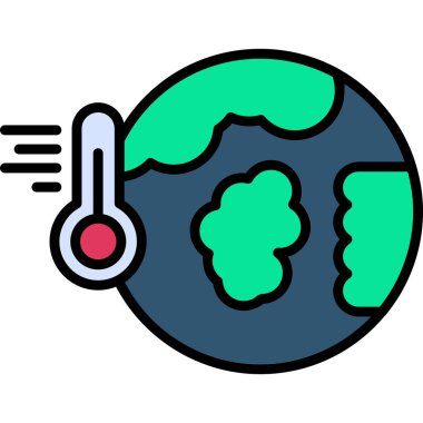 küresel ısınma simgesi