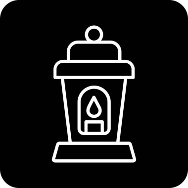 Kahve fincanı simgesinin vektör çizimi