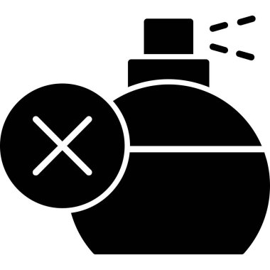 Sabunlu bir şişe ve kapaklı bir bardak. vektör illüstrasyonu