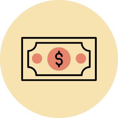 para simgesi vektör illüstrasyonu