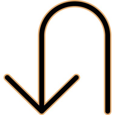 Kontur vektör simge açmak