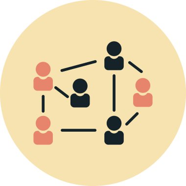 seo modern simgesinin vektör illüstrasyonu