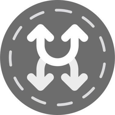 Ok. Web simgesi basit illüstrasyon