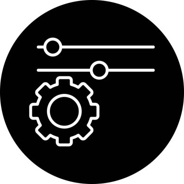 Seo simgesinin vektör illüstrasyonu