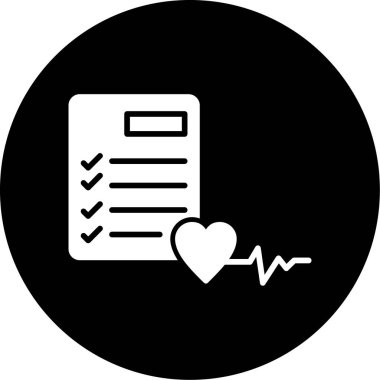 tıbbi rapor kabartma vektör tasarımı