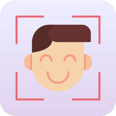 Çerçevede yüzü olan bir adam