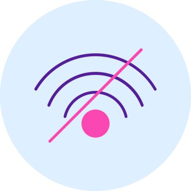 wifi simgesi vektör illüstrasyonu