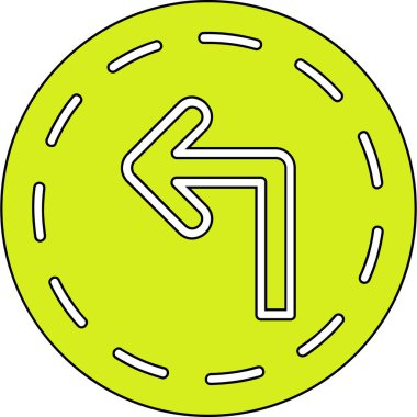 Harita işaretçi simgesi, anahat stili