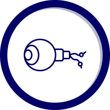 Fiş. Web simgesi basit illüstrasyon