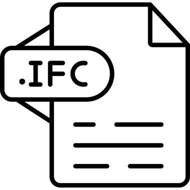 Dosya simgesinin vektör illüstrasyonu