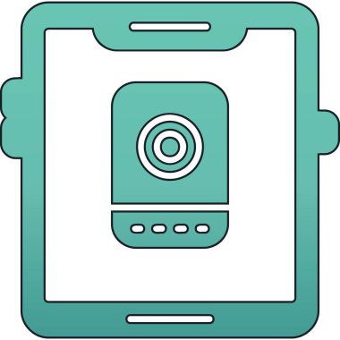 vektör cep telefon simgesi