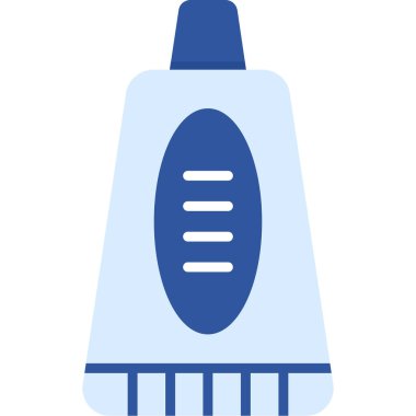 Modern mavi lambanın vektör çizimi.