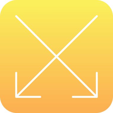 Modern simgenin vektör illüstrasyonu simge eksikliği