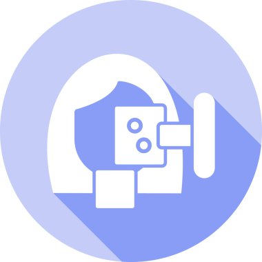 Kamera. Web simgesi basit illüstrasyon