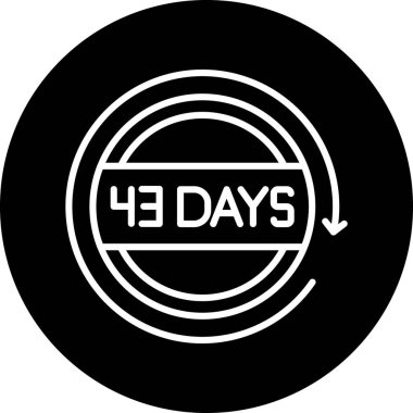 45 günlük simge simgesi