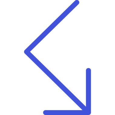 ok simgesi, vektör illüstrasyonu