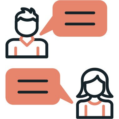 Müşteri servisi vektör simgesi