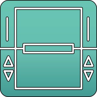 Mutfak ikonu vektör çizim şablonu