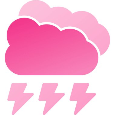 Çizgi film bulutunun vektör çizimi