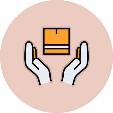 Kredi kartı tutan bir elin vektör çizimi