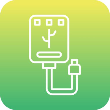 vektör elektrik dolgusu ico