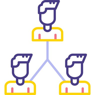 şebeke. Web simgesi basit illüstrasyon