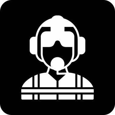 Maskeli bir kadının vektör çizimi