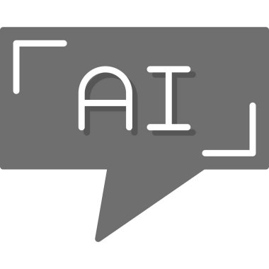 konuşma kabarcığı vektörü simgesi