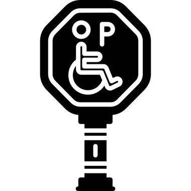 pasifleştirilmiş simge, vektör illüstrasyonu