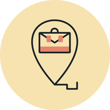 konum haritası pin simgesi