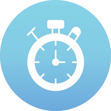 Alarm simgesi vektör illüstrasyonu