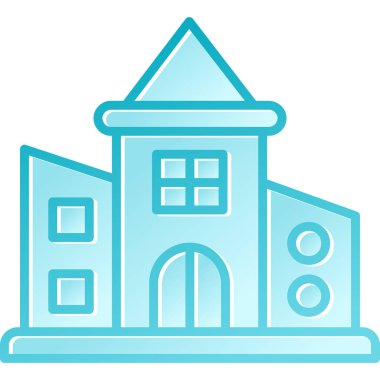 ev simgesi vektör illüstrasyonu