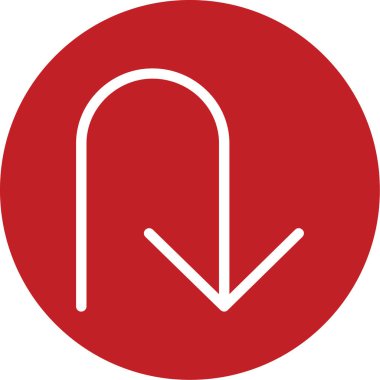 ok simgesi vektör illüstrasyonu