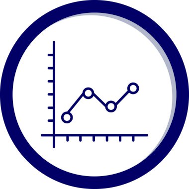 grafik ikonu vektör illüstrasyonu