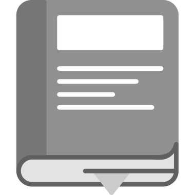 Belge. Web simgesi basit illüstrasyon