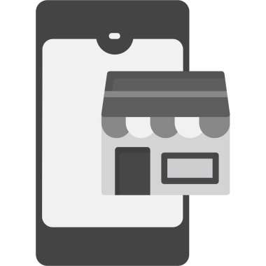 Akıllı telefonlu kredi kartı, vektör tasarımı