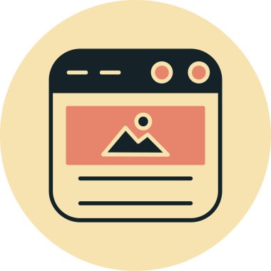 Vektör Mobil simge illüstrasyonu