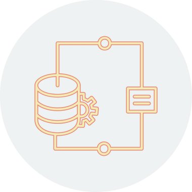 Web simgesi vektör illüstrasyonu