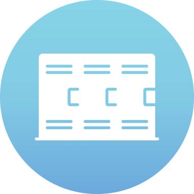 Web simgesi vektör illüstrasyonu